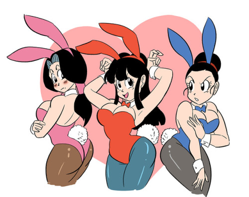 funsexydragonball:Bunny Chichi! nom noms~ adult photos