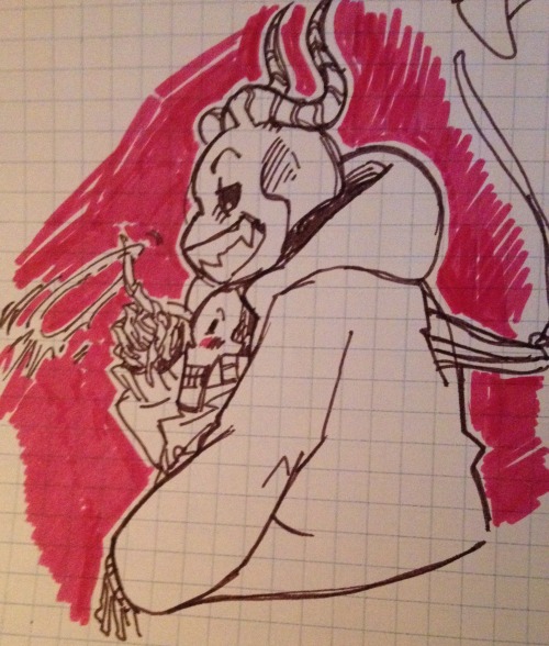 skellyhell: I still don’t know how to draw Papyrus… — I’m getting REALLY spooked that you guys keep