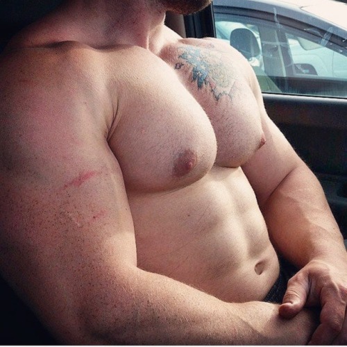 huge pecs