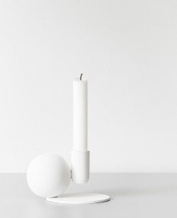 monvrchy:  silver-blonde:Optical Candle Holder