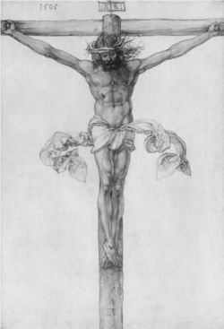 Albrecht Dürer ~ Christ On The Cross, 1505