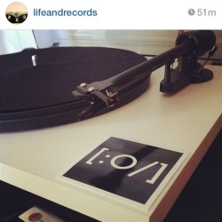 nowxspinning:  Thanks to @lifeandrecords for the choice spot! /// grab some @nowspinning swag at nowspinning.bigcartel.com 