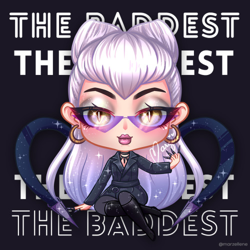 K/DA’s back~ The Baddest Chibis!Just finishing the K/DA all out versions ;) 