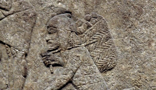 Ancient Worlds - BBC Two Episode 2 “The Age of Iron”The Lachish Relief, a series of stone panels whi