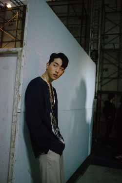 koreanmodel:  Nam Joo Hyuk at Beyond Closet Spring 2015 Seoul Fashion Week shot by Alex Finch 