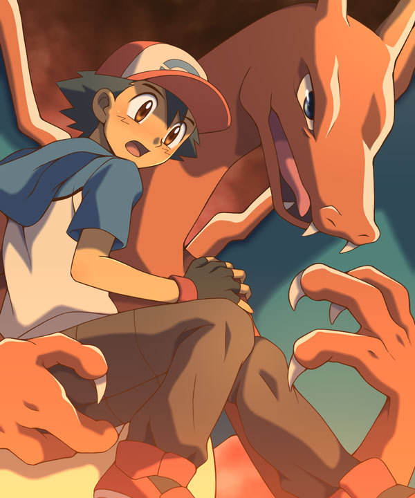 gottacatchemall:  [サトシとリザードン] 