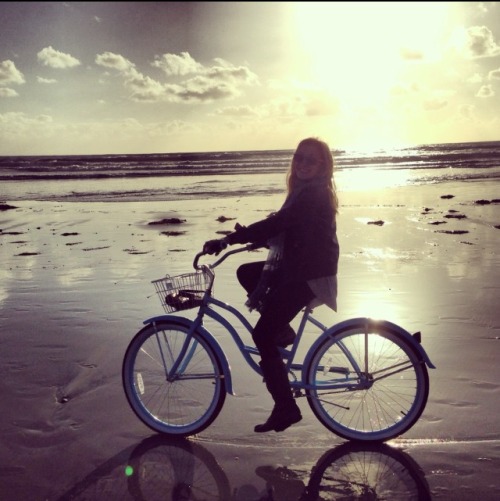 Beachy cruise in the sunshine. Windandsea Beach, CA