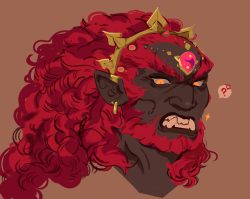 peachdeluxe:  consider: ganondorf but with little tusks in his normal form speedpaint of this and more pieces up on my patreon! 