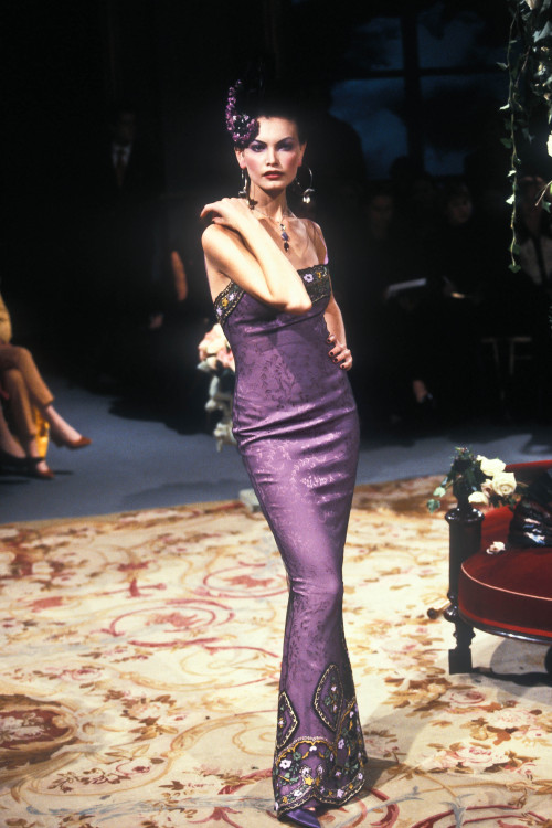 Christian Dior by John Galliano Ready-To-Wear Spring/Summer 1998Model: Greta Cavazzoni