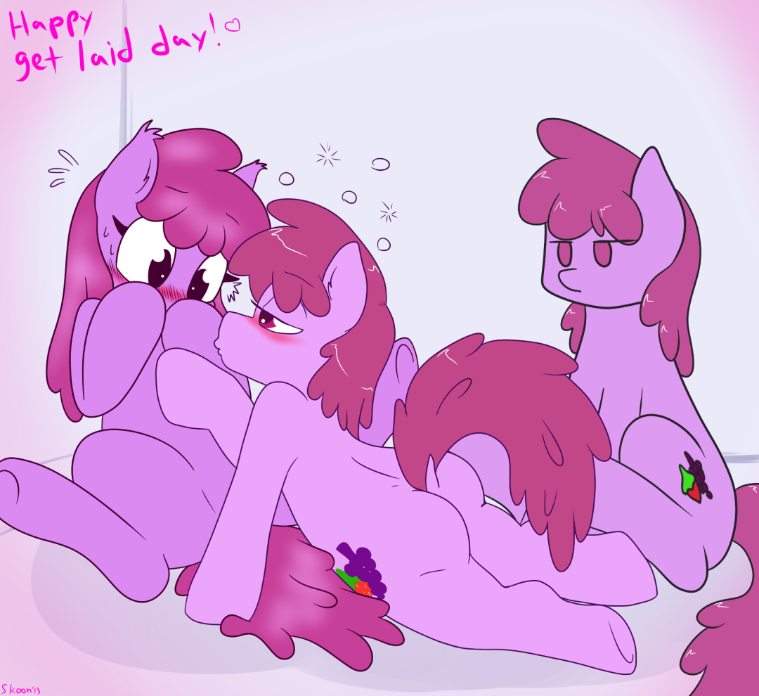 ask-berry-punch:  And a merry selfcest! Kind of. Featuring- http://berrypunchreplies.tumblr.com/