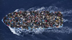 democracynow:  The European Union plans to use military force to curb the influx of migrants from Libya. According to leaked details, the E.U. will destroy boats used for transporting migrants and refugees on Libyan territory, thereby preventing them