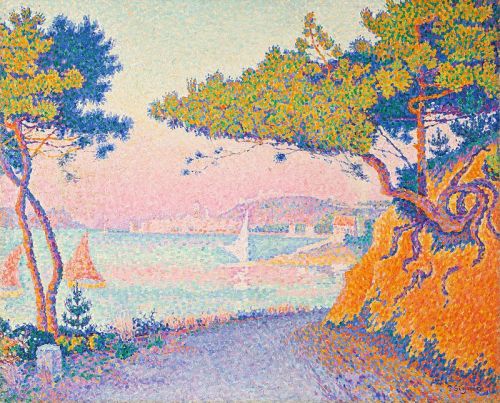impressionnismeblog:Поль Синьяк. Golfe-Juan, ca. 1896