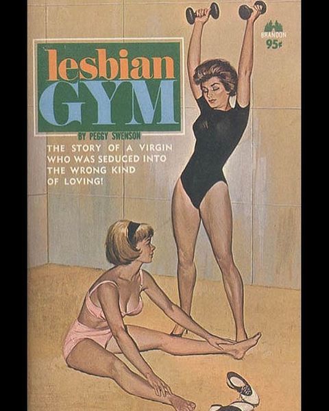 lgbt-history-archive:“LESBIAN GYM … The Story Of A Virgin Who Was Seduced Into The Wrong Kind Of Lov