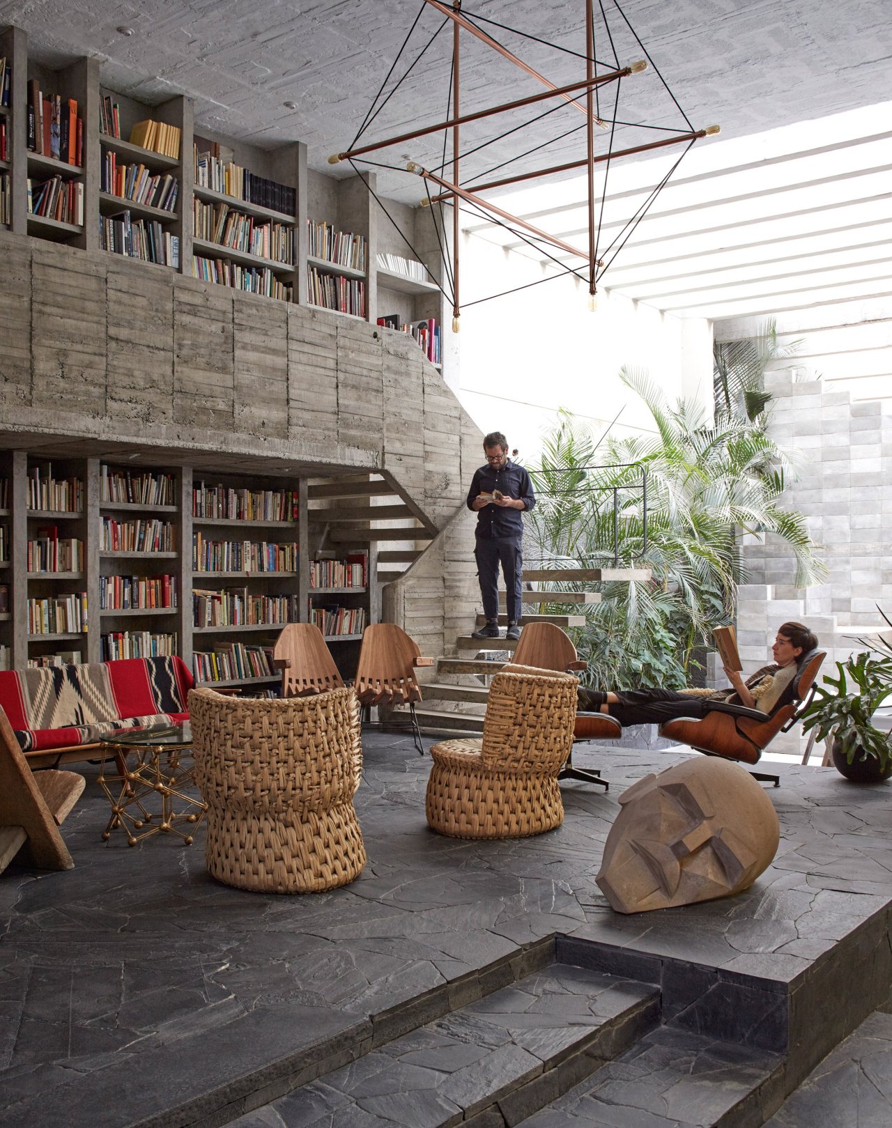 thekhooll:  The Home and Studio of Artists Pedros Reyes and Carla Fernandez in México