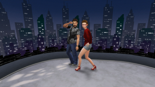 I gave Raj Rasoya a makeover and made him my photographer sim’s best friend. I’ve always overlooked 