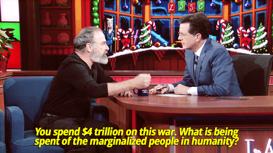 tadeuszkosciuszkoscoffee:  unabridged-tomes:  sandandglass:    Mandy Patinkin on