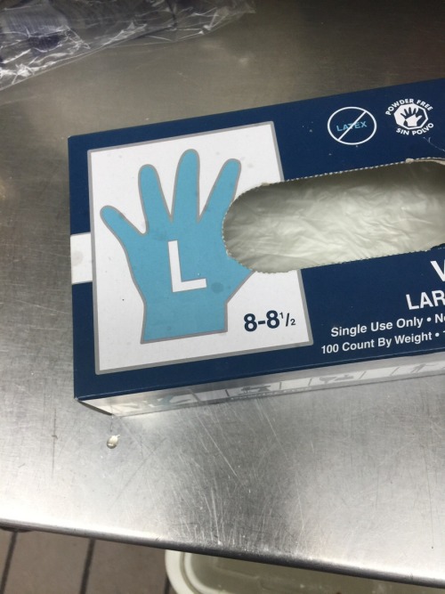 redditfront:  The new guy at work asked where the box of right handed gloves were….