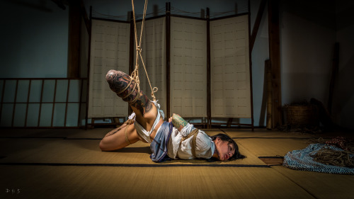 strictly-dirtyvonp:  Me tying @kitiza-perche Photos by : D-B-S Session 1/3 