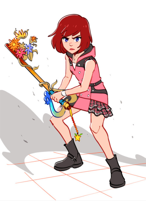 I’m in love with Kairi’s new look in Kingdom Hearts III! 