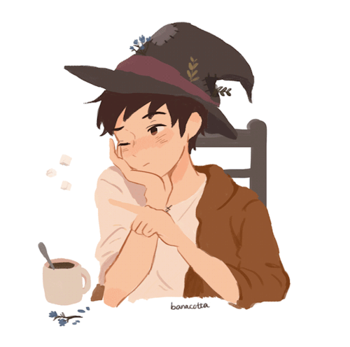 banacotta:tried my hand at animating a bit! witch yuuri from my apothecary auapothecary au tagread t