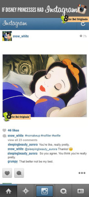  If Disney Princesses Had Instagram 