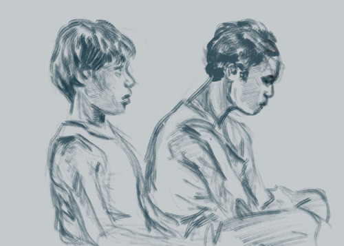 boy sketches