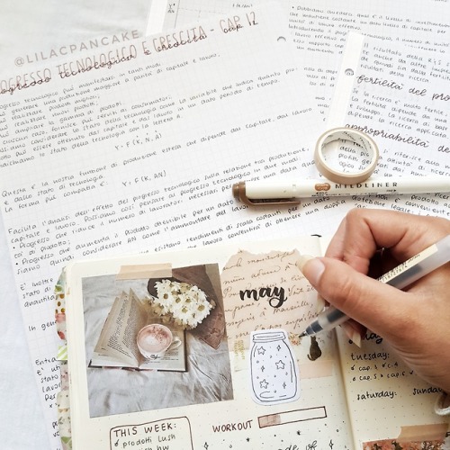 lilacpancakejournal:I have an exam tomorrow and i’m not psychologically ready :“ Instagr