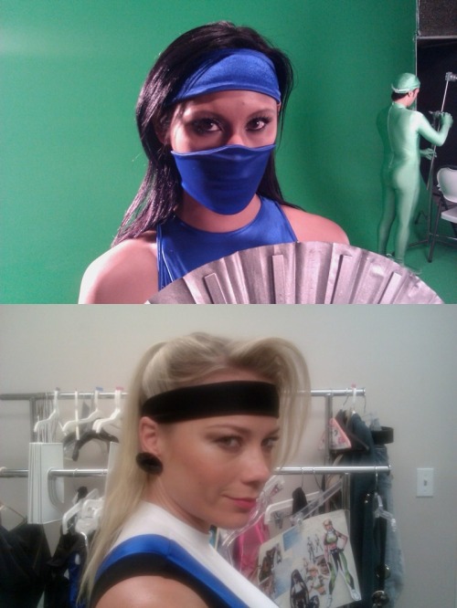 mortalkombatshrine:  Make-up artist Tanea Brooks has released a set of pictures that show actors and actresses dressed up in costume doing video capture work for the cancelled Mortal Kombat HD remake. Even though the game was cancelled, images show that