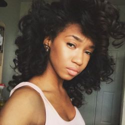 naturalhairqueens:  she’s so cute!