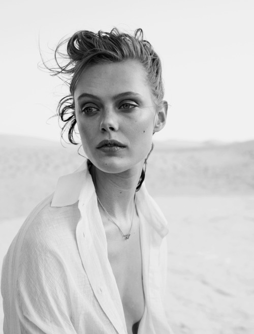 queenfrida:Frida Gustavsson by Benjamin Vnuk for Glamour France May 2015 Natural beauty love.