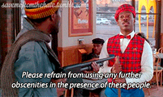 bluesey:  THE BEST PART OF COMING TO AMERICA. I NEED TO GO AND WATCH THIS NOW. SAMUEL IS PERFECT…right down to the twitching eye. 