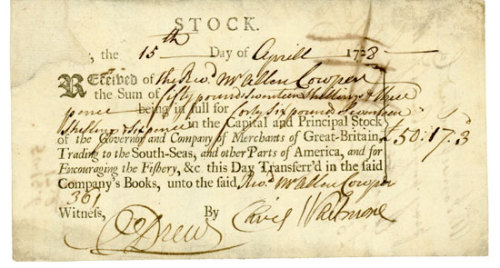 Georgian Era Stock Market Crash — The South Sea Bubble of 1720In 1711 a long war between Brita