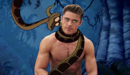 Zac Efron Hypnotized By Kaa