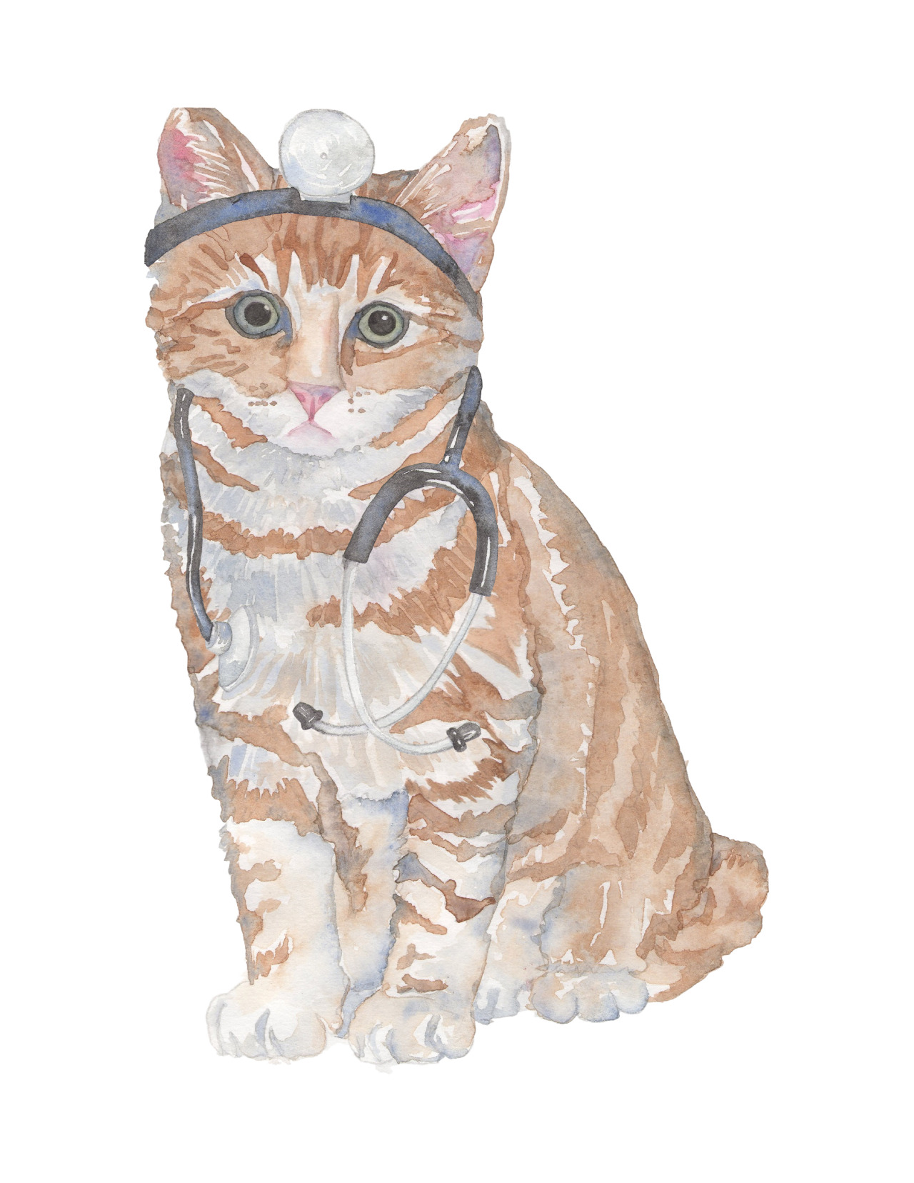 kboyington424:  Cats by Kate Boyington.   Get your pet portrait today at: www.etsy.com/shop/KateBoyingtonArt