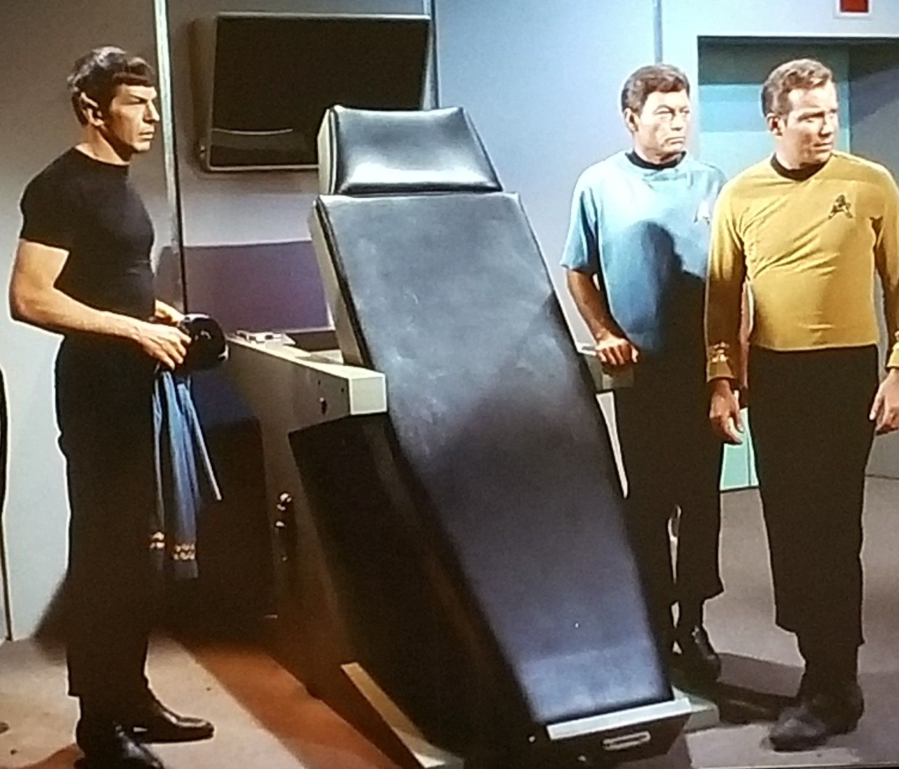 Star Trek TOS Uniform Black Collar Fabric Springweave MEN'S TUNIC quantity 