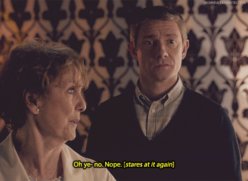 Legit Johnlock ScenesJohn does that a lot.
