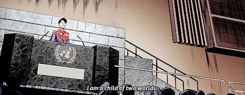 fyeahsupermanandloislane:  Like Father, Like Daughter∟ Superman (Superman IV) and