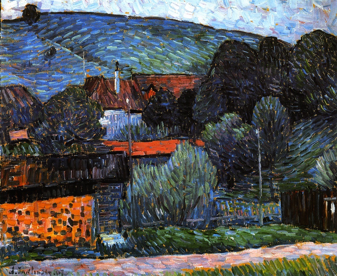 Alexej von Jawlensky (Toržok, Tver´, 1864 - Wiesbaden 1941); Melancholy in the