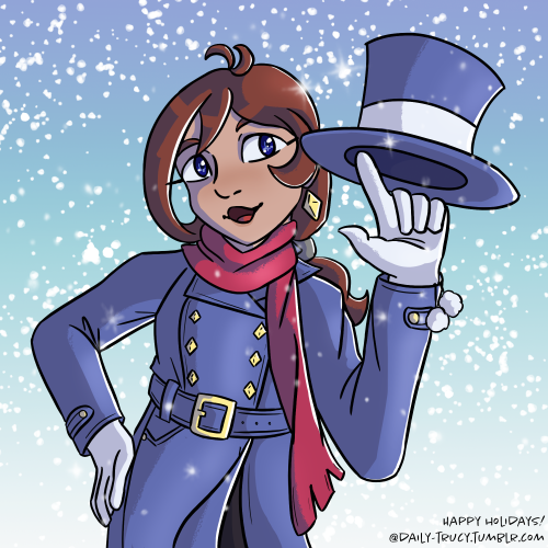 tonight’s show: I have wanted to draw this outfit on Trucy since the day I created this blog, and no