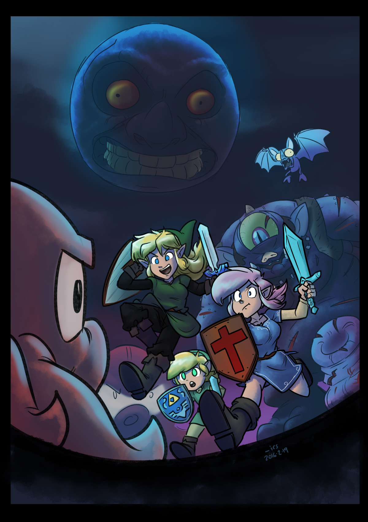 brellom: iancsamson: Been awhile since I drew some FemLinks. Here’s mine, Brellom’s