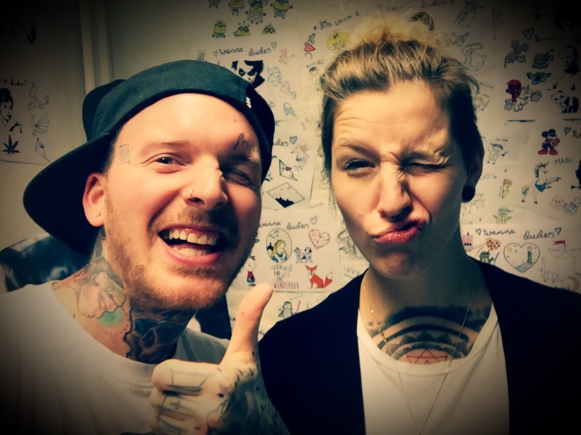 Endlich in der Tattoo Dude FamilieðŸ’šâ¤ï¸ðŸ’š Danke an @tobiderdudeðŸ˜