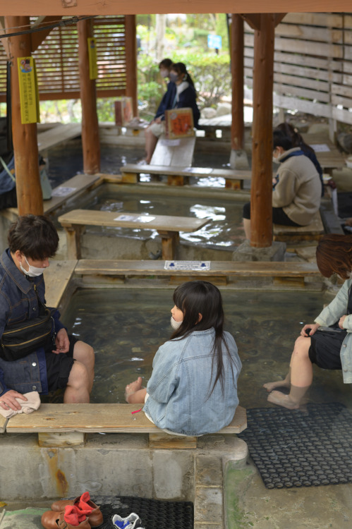 footbathKannawa Onsen, Beppu, Oita, March 2022