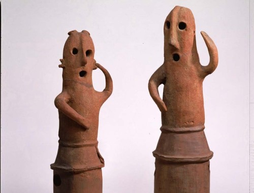 埴輪　東京国立博物館Tokyo National Museum Haniwa (Terracotta Tomb Figures from 250 to 538 AD)