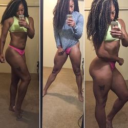 fitwomanluvr2:  @missherbacheeks    #ThickThighsFitWoman