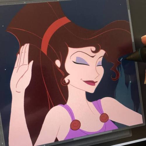 I won’t say it! . . . . . #WIP #megara #hercules #disneyshercules #meg #littlenutmeg #iwontsayiminl