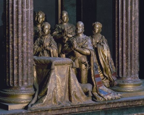 Cenotaph of Philip II, his three wives and Prince Charles by Leone Leoni and Pompeo Leoni, finished 