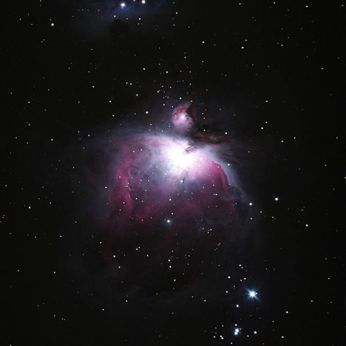 This photo of M42, otherwise known as the Orion Nebula, comes courtesy of one of our board members, 