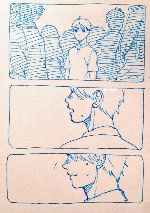 cousaten:  The silence in our wake. Set sometime after they graduate from the volleyball team. In which feelings are pushed away in favor of a false sense of security. 
