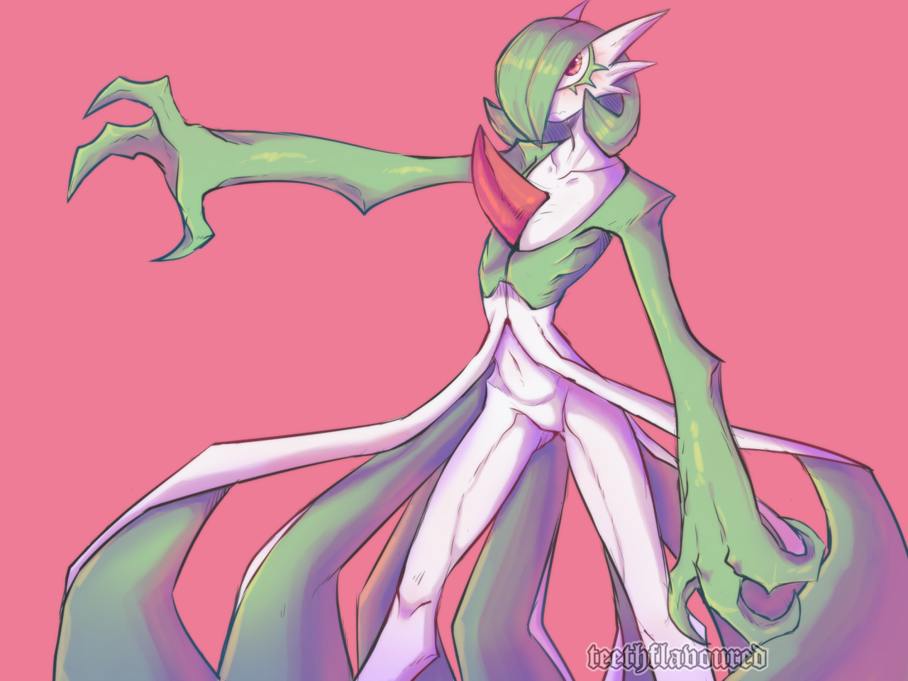 welcome 2 my twisted mind! — i havent drawn gardevoir in years bro.