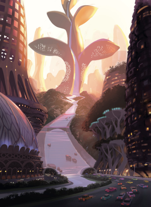 scurviesdisneyblog:Zootopia visual development by David Goetz 